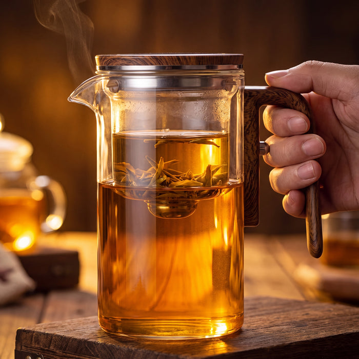 MagBrew™ Magnetic Glass Teapot