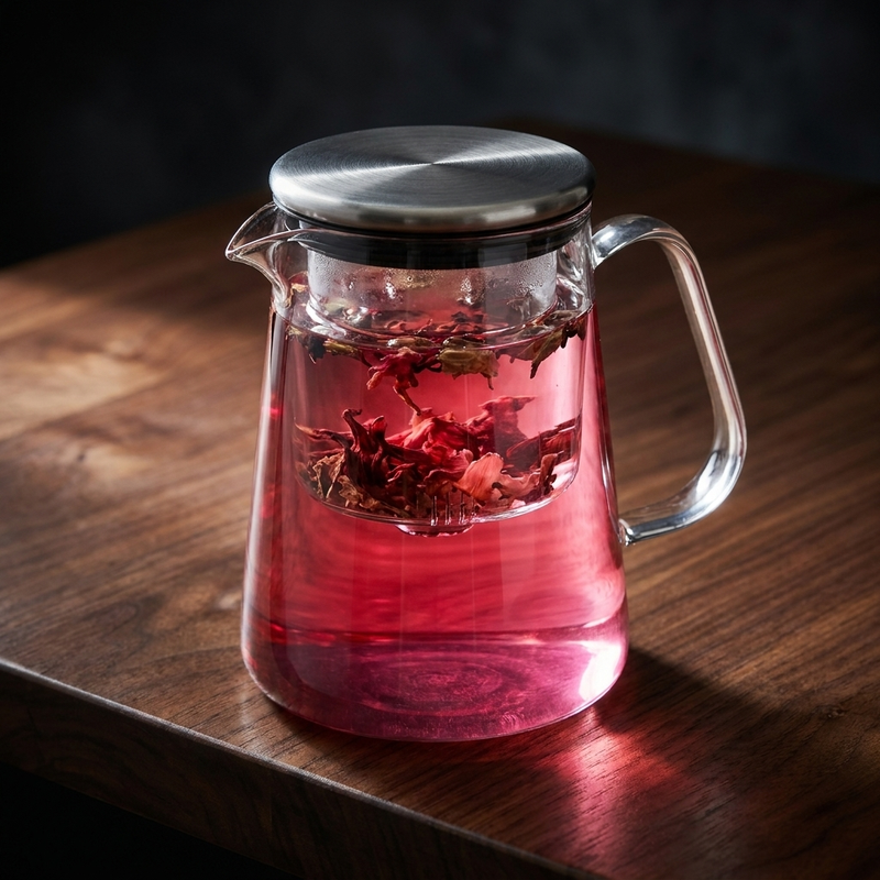 MagBrew™ Designer Magnetic Glass Teapot